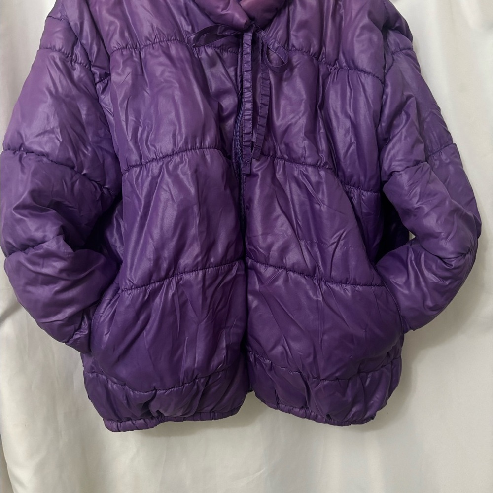 Purple Puffer Jacket